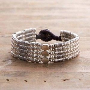 Sunflower & Oval Premium Alloy Bracelet